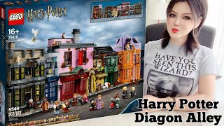 🧙🪄LEGO Harry Potter Diagon Alley （75978） Speed Build | Abbi Happy, the LEGO Frenetic