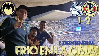 CASTA DE CAMPEÓN! | LIDERATO ASEGURADO!  | PUEBLA 1-2 AMÉRICA GOLES Y REACCIONES EN EL CUAUHTEMOC