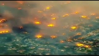 Incendi mirati in California