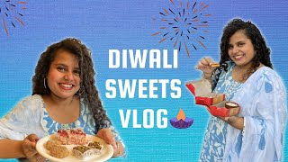 DIWALI SWEETS VLOG | SWEETS IN MUMBAI | ANDHERI SWEETS TOUR | Paneer Jalebi, Matka Rabdi & more!💥