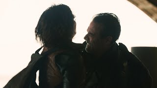 TWD: Dead City - 1x06 Doma Smo - #5 - Maggie stabs Negan during fight | Jeffrey Dean Morgan