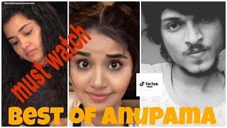 anupama parameswarn and vijay devarakonda brother tik tok || dubsmash