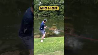 Watch this! How to catch a fish in 5 seconds. #facebook #tiktok #reels #ytshort #instagram