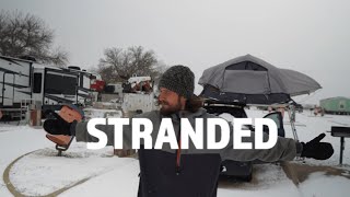 Stranded in the Texas Freeze... In a rooftop tent...