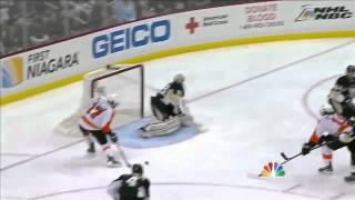 Simmonds Powerplay Goal Versus Pittsburg