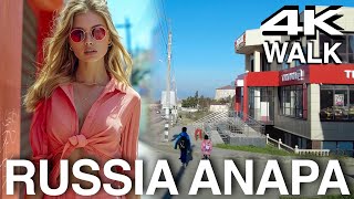 Russia. Anapa. 4K Walks | Russia | Black Sea | Krasnodarsky Kray