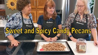 Sweet and Spicy Candy Pecans