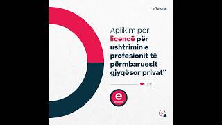 Aplikim për licencë për ushtrimin e profesionit të përmbaruesit privat