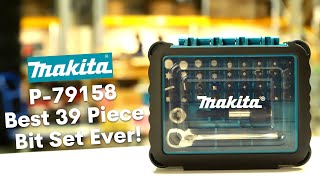 Makita 39 Piece Screwdriver & Ratchet Bit Set P-79158 *Review* | Best Bit Set Ever