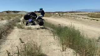 Banshee dirt jump