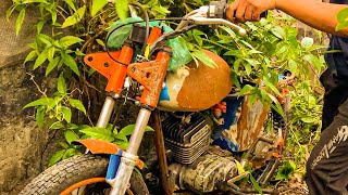 Great Restoration Skills Of The Gardener // Restoration Of Old Heavy Damaged 125CC Minsk Motorcycle