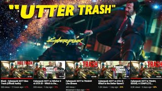 "GTA 5 is better than cyberpunk" according to "youtube rapper" that hasn't played the game