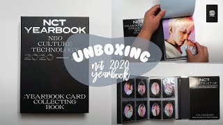 UNBOXING + STORING PHOTOCARDS | NCT 2020 YEARBOOK CARD COLLECTING BOOK