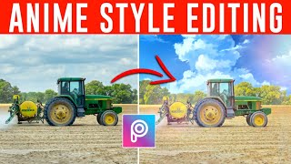 How to Edit Anime Style Effect | Make Photo Like Animes | Picsart Tutorial