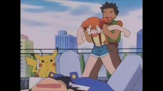 Why does Misty, hit Ash? Misty, your typical anime girl.