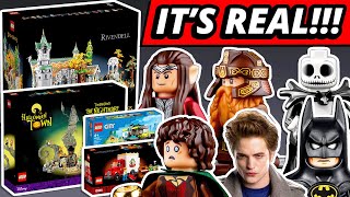 LEGO NEWS! Rivendell! Batman Returns?! Twilight?! 2023 Ninjago! 2 NEW LEGO Ideas Sets! Where's Waldo