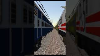 Ernakulam Duranto Express Cross Golden Temple Express #indianrailways #highspeedjourney