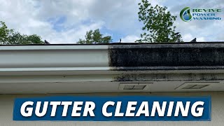 Gutter Cleaning By Revive Power Wash: Time Lapse