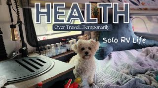 Prioritizing My Health Over Travel | Full Time Solo Female Vanlife in Travel Trailer - Mammogram