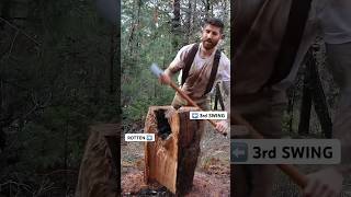 Thoren Bradley vs. My Brother: Wood Splitting Showdown - Round 2! 💪🌲