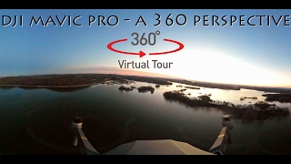 DJI MAVIC PRO IN 360 with the SAMSUNG GEAR 360 at Chickamauga Lake