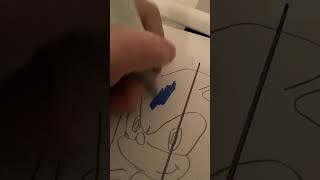 Drawing Sonic the Hedgehog but In 4 Different Styles! Part 1.