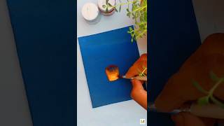 mini canvas painting/ easy canvas painting #shorts #shortvideo #painting #viral