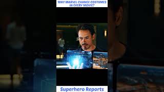 Why Marvel Change Superhero Costume in Every Movie? #shorts #marvelfacts