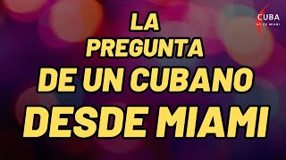 Se hizo la pregunta correcta: ¿Eso es lo que quieres?