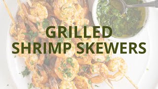 Grilled Shrimp Skewers