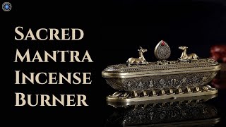 Sacred Mantra Incense Burner