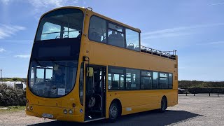 *Redline Hill Climb!* First Kernow Wright Eclipse Gemini Volvo B9TL 37737 SF09 LDE LE Coaster