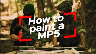 Spray Painting an MP5K (Century AP5K)