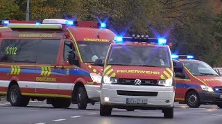 [27 Fahrzeuge Zeitgleich] Showfahrt der Werkfeuerwehr Chempark in Leverkusen