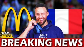 Steph Curry Joke by McDonald's France Goes Viral After Team USA Wins Gold in 2024 Paris Olympics