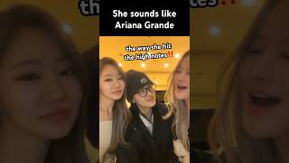 KISS OF LIFE Belle singing Dangerous Woman Ariana Grande #kissoflife #kiof #belle #arianagrande