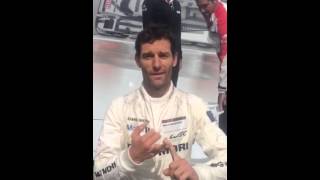 Mark Webber ALS Ice Bucket Challenge