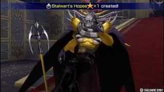 Dissidia 012 FFII&FFI battle: The Emperor vs Garland 1