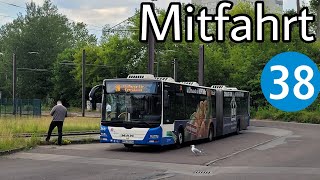 Mitfahrt | MAN Lion's City G A23 | Linie 38 | Mecklenburger Allee - Thomas-Morus-Straße