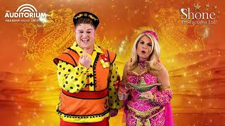 Aladdin Bippo & Leanne Message - Christmas Panto 2022 Shone Productions At M&S Bank Arena Liverpool