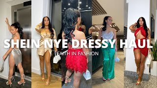 SHEIN Dressy Outfits / New Years Eve Dresses Try On Haul {FAITH IN FASHION} AD