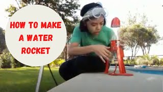 How to Make a Water Rocket – Using a Bottle and Bicycle Pump