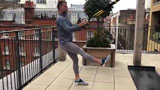 10-minute legs and butt TRX killer workout!