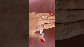 Diamond finger rings starts @ just 18,000rs/- 💗 #youtubeshorts #shortsfeed