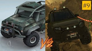 Битва Прототипов Дикий Кот и Пограничник - Off-Road Battle #9