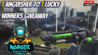 #WRwinAnguisher 7 Anguisher to 7 Lucky Winners Giveaway - War Robots Gameplay #shorts