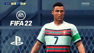 FIFA 22 - Cristiano Ronaldo Free Kick Goal | Portugal | UEFA Nations League 2022 Match