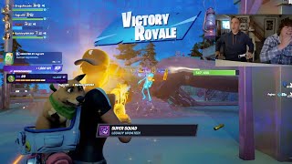 Our Thanksgiving Fortnite Win with Kyle & Landon