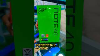 INFINIX NOTE 40 8+8/256GB 📱 #smartphone #unboxing #smartphoneunboxing #ytshorts