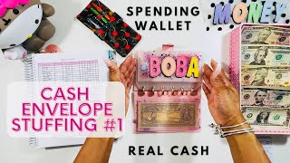 FIRST CASH STUFFING OF JUNE 2023 | WK 2 | 52 WEEKS SAVINGS | NEW WALLET | LOW INCOME